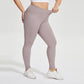 Plus-size high-rise sports leggings