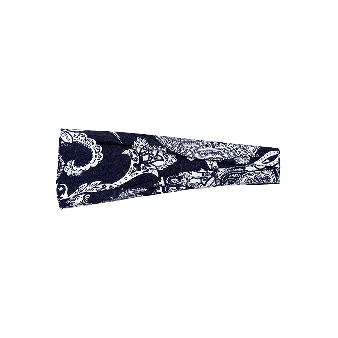 Wide Edged Printed Yoga Headscarf