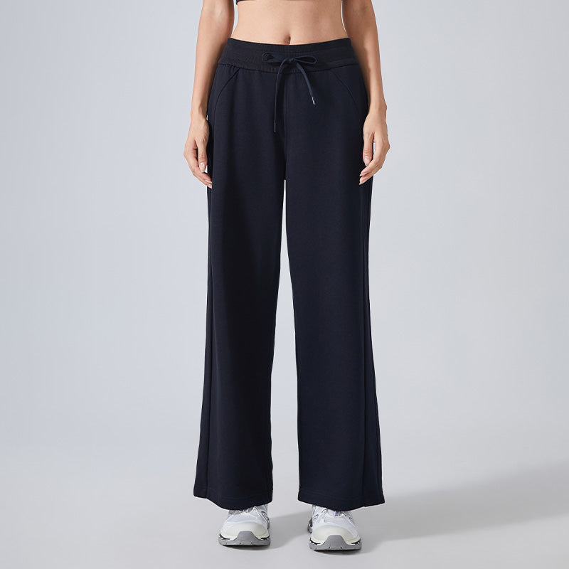 Autumn and winter casual loose wide leg pants