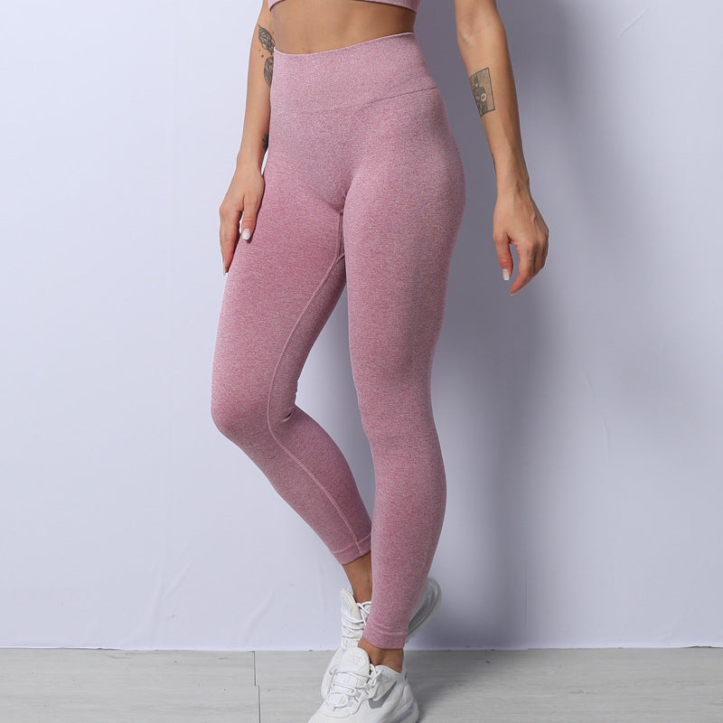 Legging sans couture à haute élasticité pour le levage des hanches