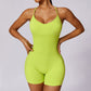 Cut-out beautiful back seamless Jumpsuits