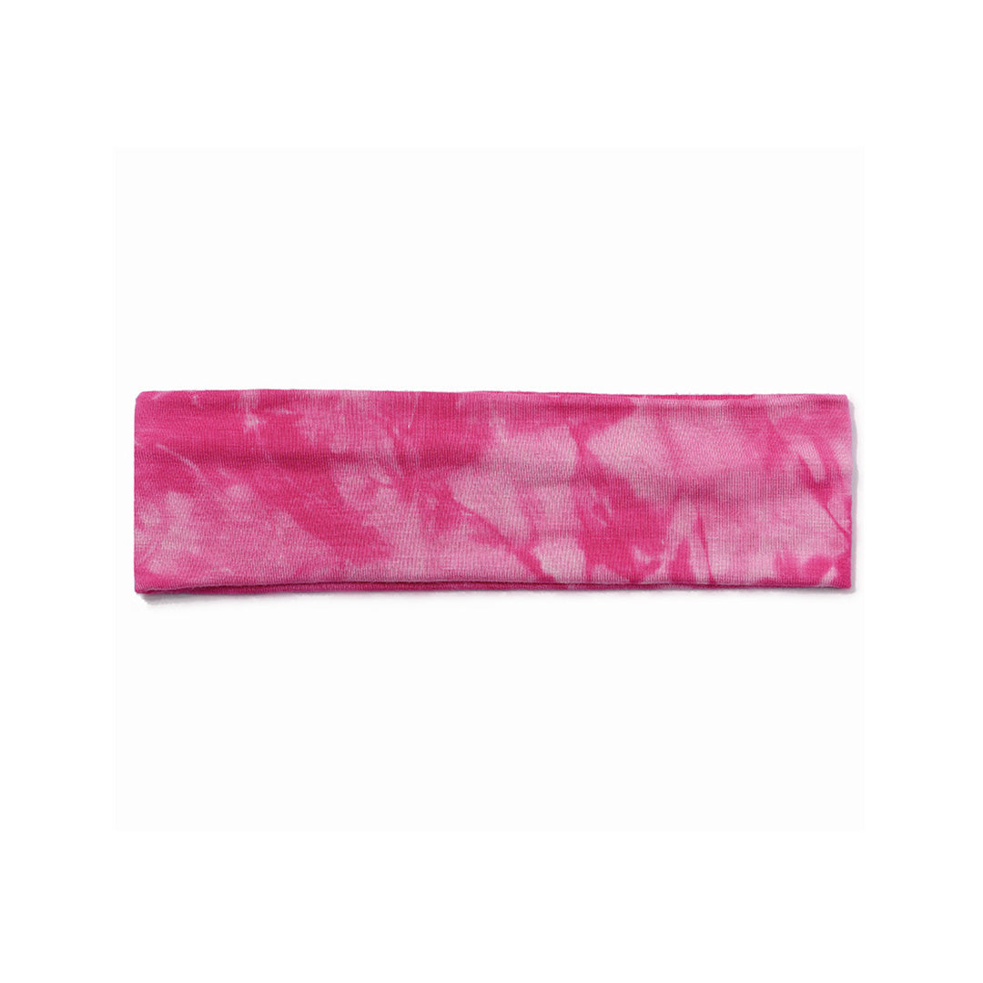 Fitness Sweat-Absorbent Yoga Elastic Tie-Dye Headband