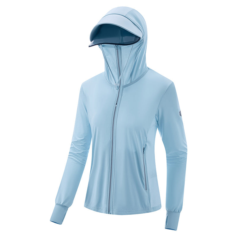 Outdoor large brim sunscreen Jackets