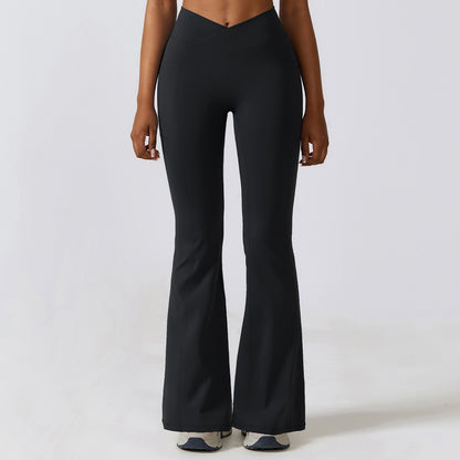 Casual buttock lift yoga flared pants