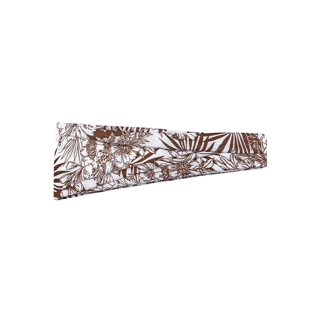 Wide Edged Printed Yoga Headscarf