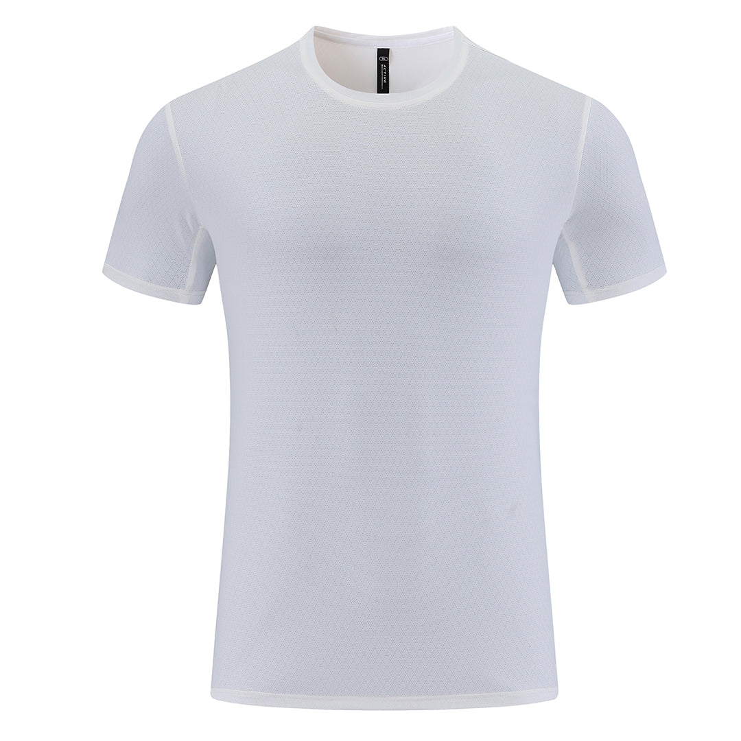 Men's breathable training short-sleeved top
