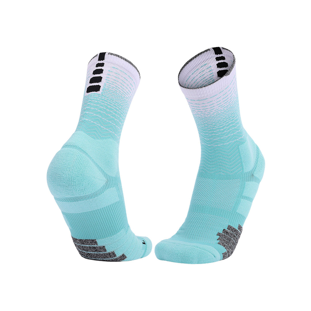 Sports Sweat-Absorbent And Breathable Mid-Calf Socks