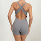Cross-beautiful back tight hollow yoga suit