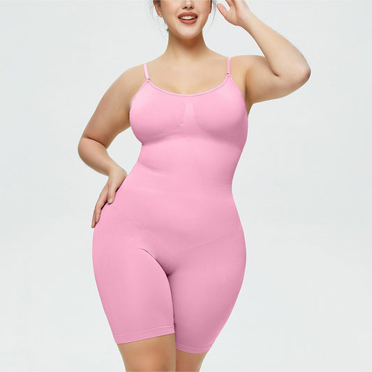 Women's Breathable Seamless Plus Size Jumpsuits