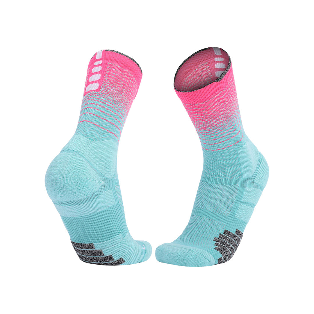 Sports Sweat-Absorbent And Breathable Mid-Calf Socks