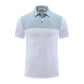 Outdoor Breathable Splicing Quick-Dry Sports Polo T-shirt