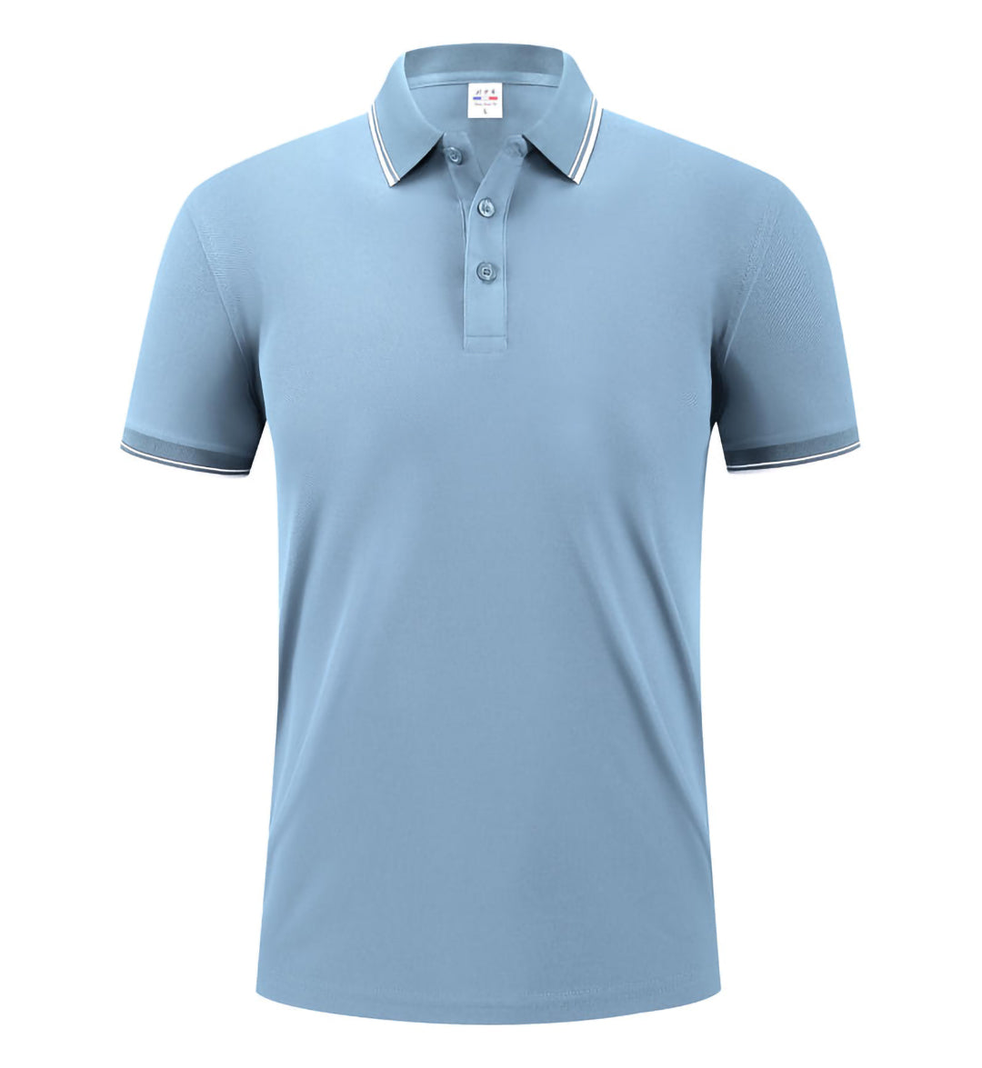 Men's contrasting sideline polo shirt