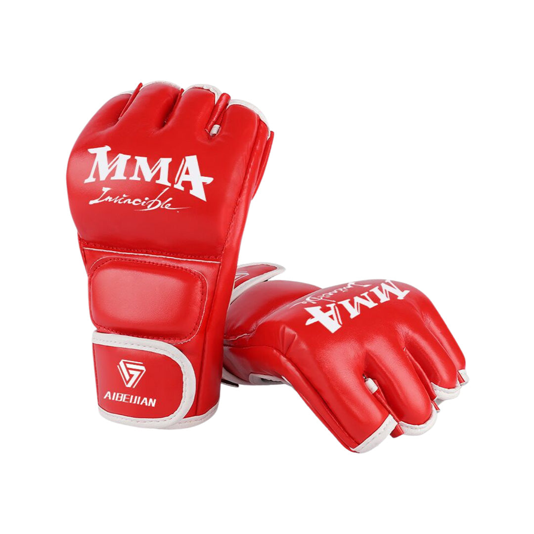 Sanda Muay Thai Fighting Half Finger Boxing Gloves