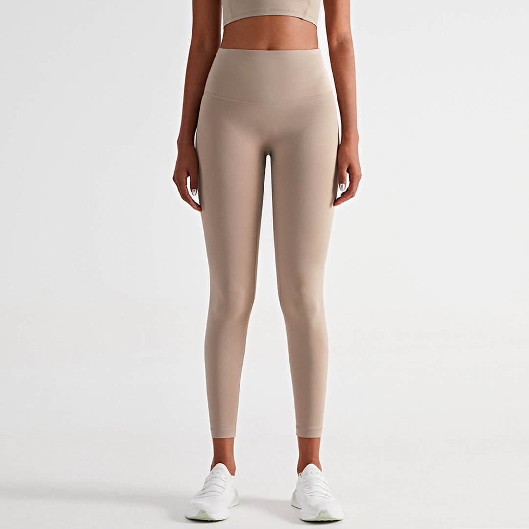 Solid color high-waisted Legging