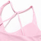 Back cross fitness skinny sports bras