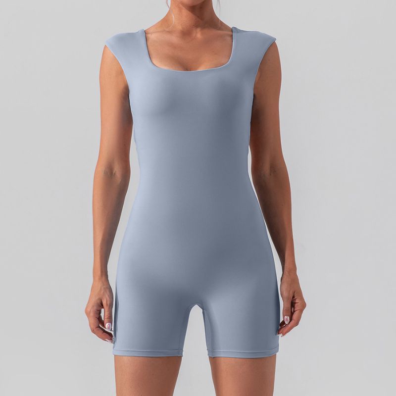 Tight quick-drying short-sleeved yoga clothes