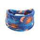 Bohemian Print Stretch Sweat-Absorbent Wide Brim Headband