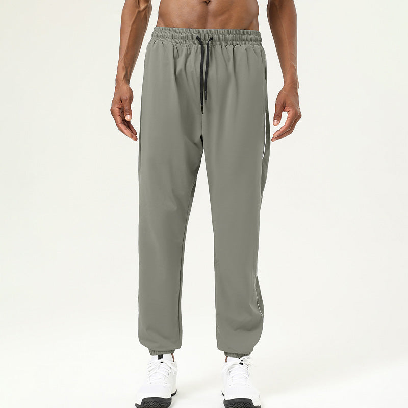 Men's quick drying breathable loose casual sports pants