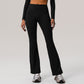 Slim hip lift high-waisted slim casual flared pants