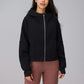 Fleece Full Zipper Thickened hooded and Warm Sweatshirt