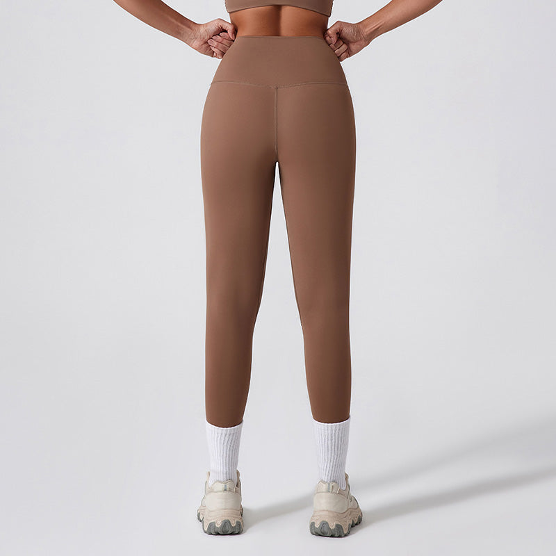 Nude quick-drying tight yoga Leggings