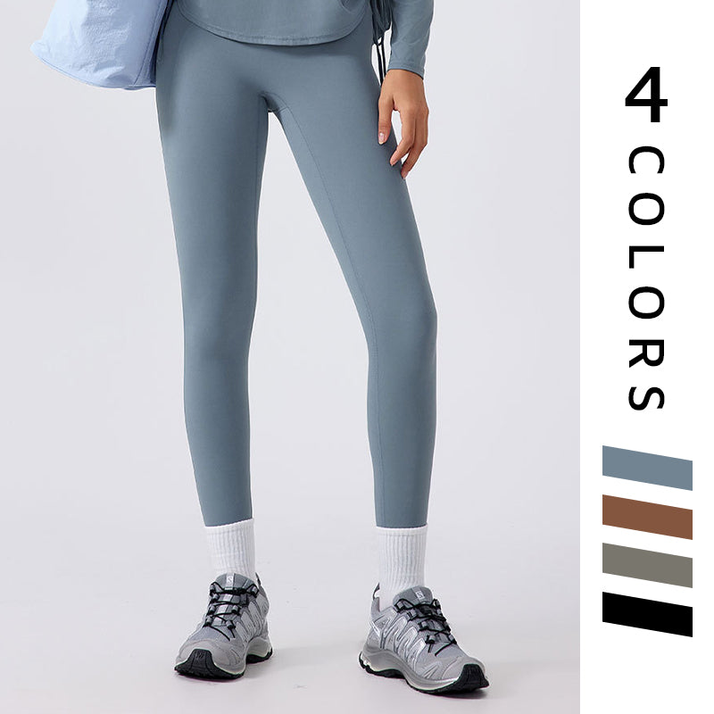 high waist and snug fit yoga leggings with Cargo Pockets