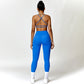 Triangle cup sports bra & sports leggings 2-piece set