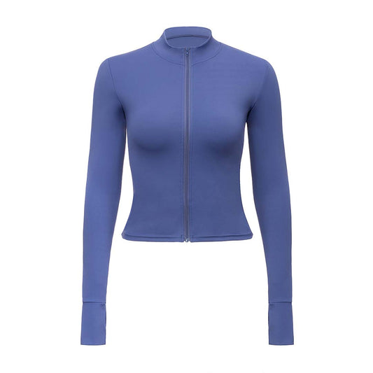 Veste de sport zippée à séchage rapide