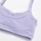 Nude Ultra-Soft Thin Straps Fitness Bra