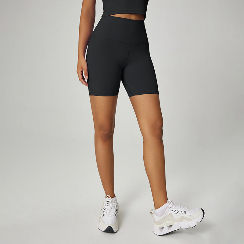 Breathable High-waisted Butt Lift Running Shorts