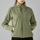 Full Zipper Stand Collar Windproof Jacket