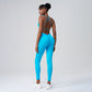 Quick Drying Sports Cross Back Yoga Vest + Legging 2-Piece Set