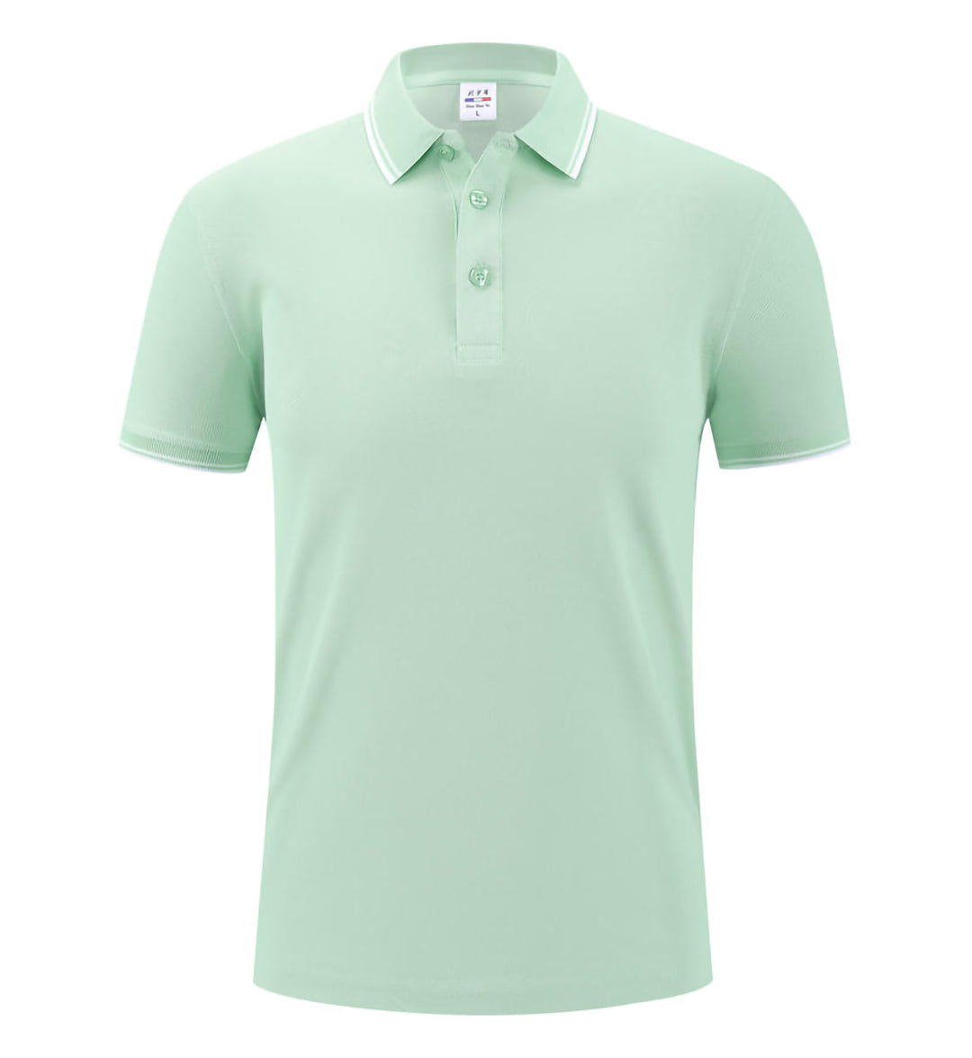 Men's contrasting sideline polo shirt