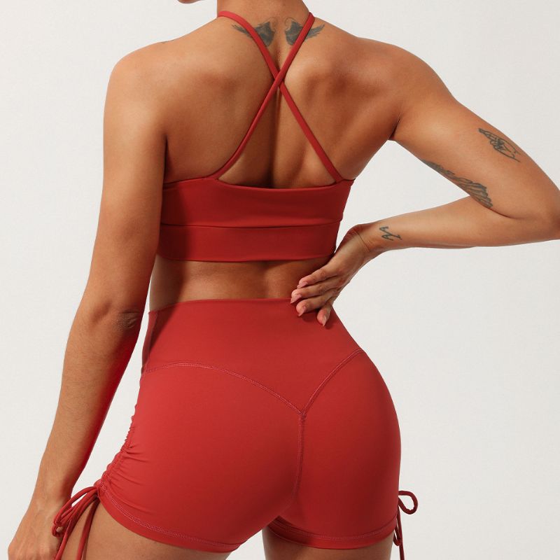 Quick-drying yoga butt lift sport sets