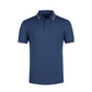 Men's summer trimmed sports polo shirt