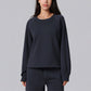 Round Neck Casual Sports Modal Long Sleeve Pullover