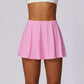 Ice-like UV-resistant high-waisted yoga skirt