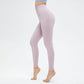 Solid high-rise hip lift Leggings