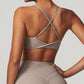 Brushed Tight Back Yoga Bra