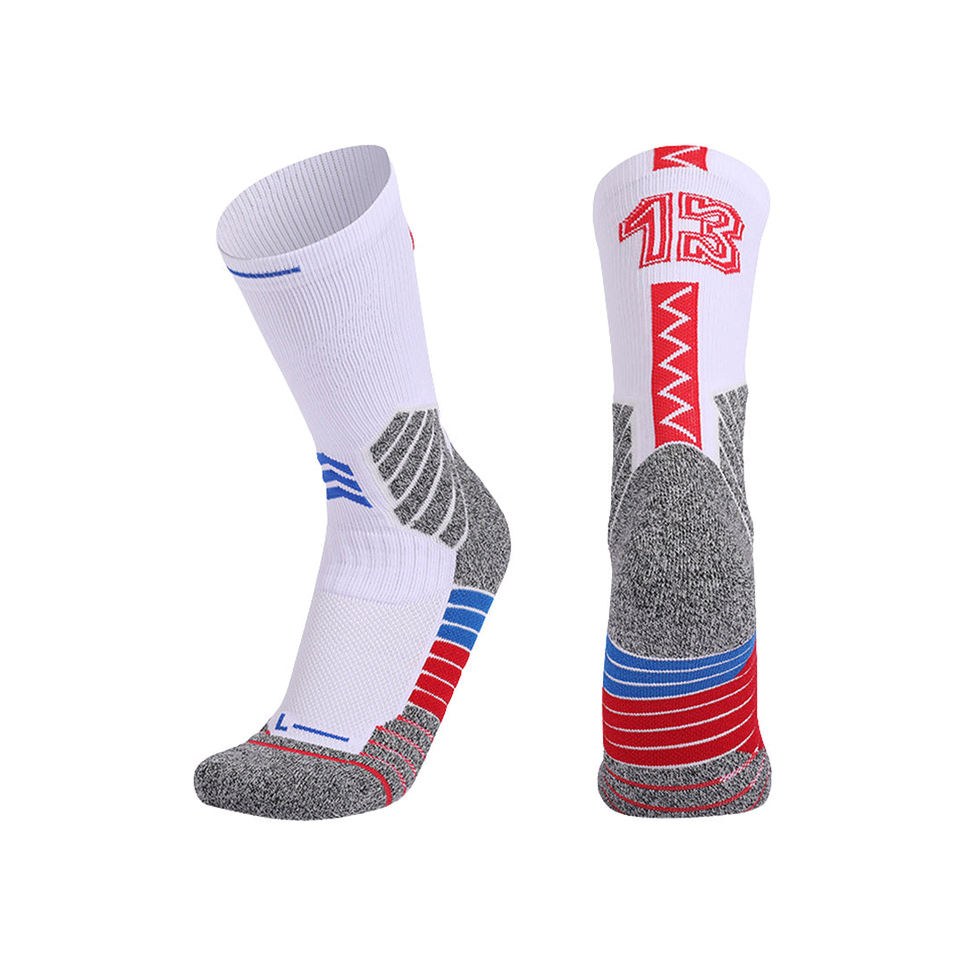 Basketball Non-Slip Mid-Calf Professional Sports Socks