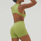 Ultra-soft Half Zipper One-Piece Backless Fitness Jumpsuits