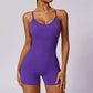 Cut-out beautiful back seamless Jumpsuits