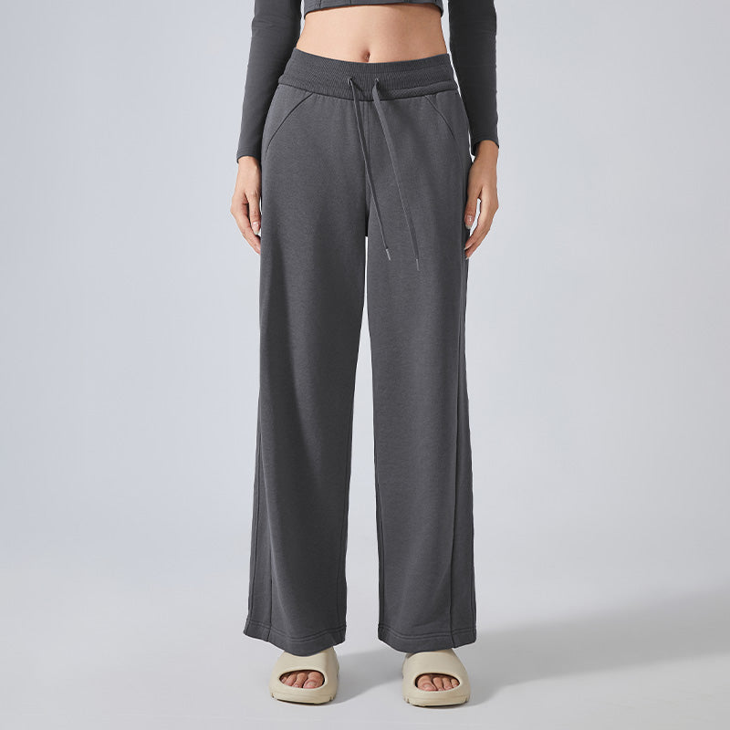 Autumn and winter casual loose wide leg pants