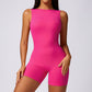 Ultra Soft Quick Dry Backless Short Length Jumpsuits