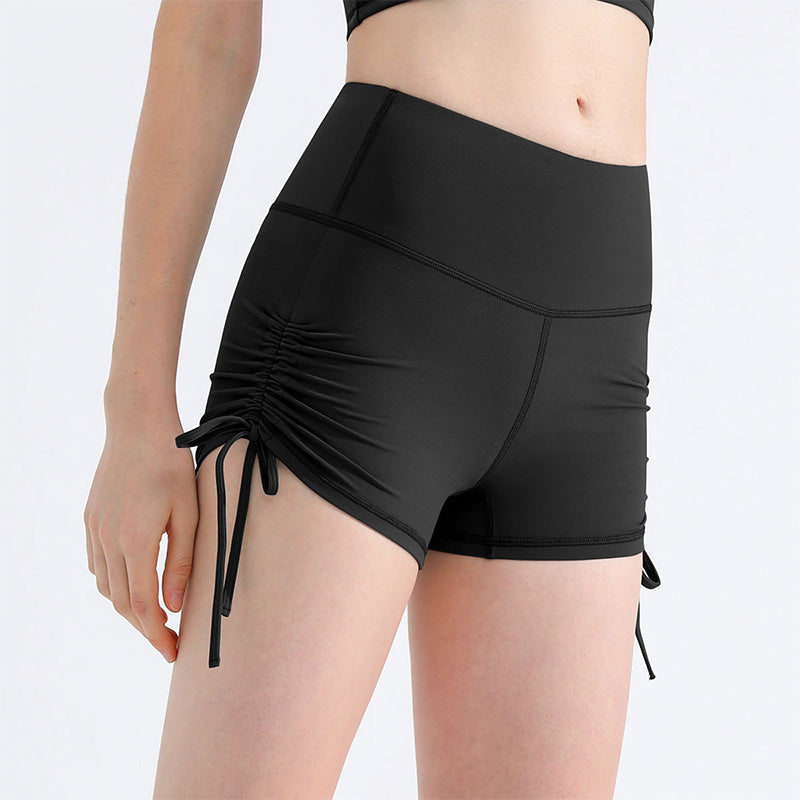 Ultra-Soft Drawstring Contrasting Sports Shorts