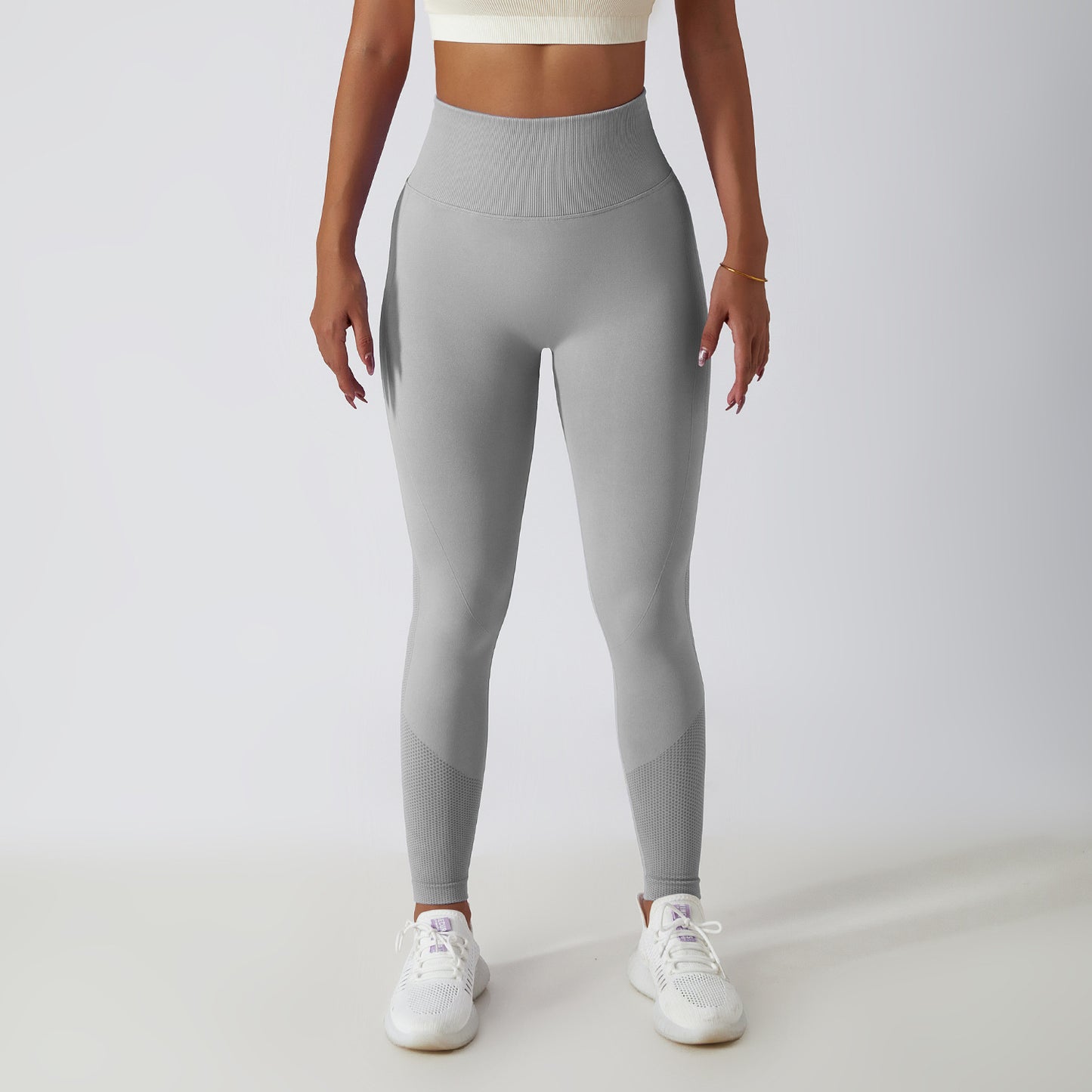 Seamless knitting movement Legging