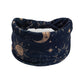 Bohemian Print Stretch Sweat-Absorbent Wide Brim Headband