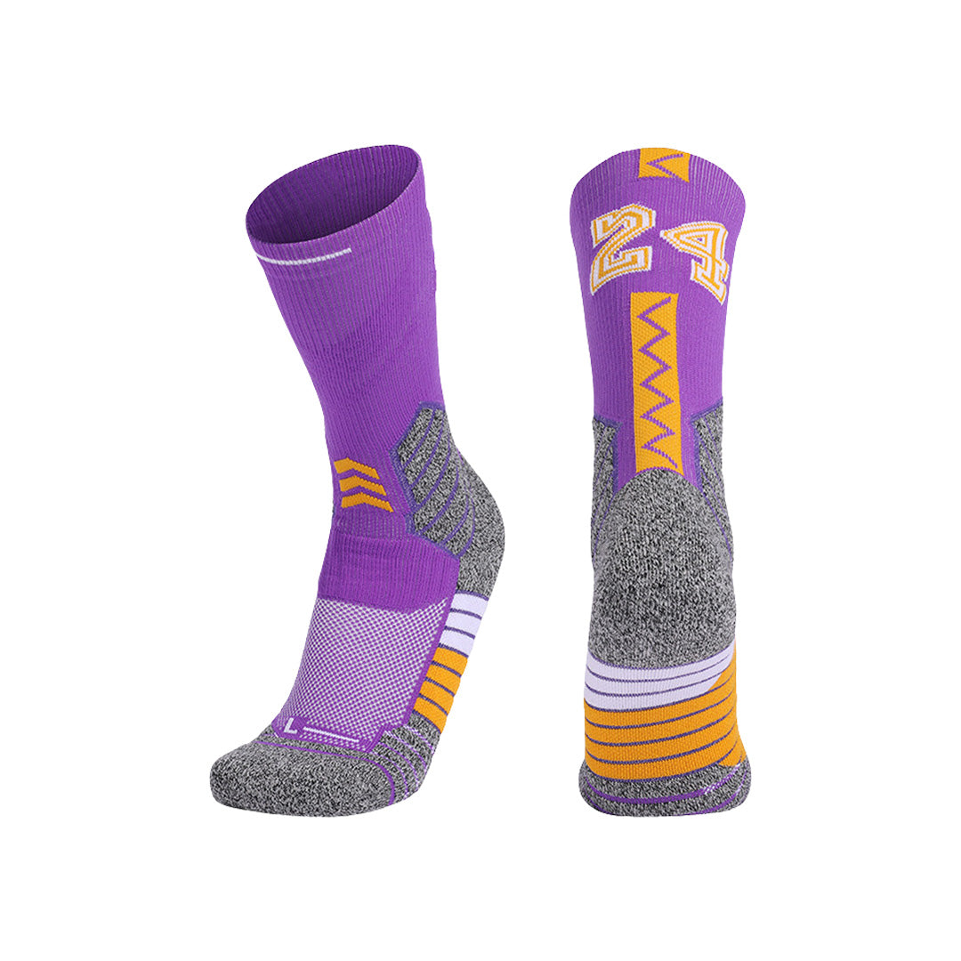 Basketball Non-Slip Mid-Calf Professional Sports Socks