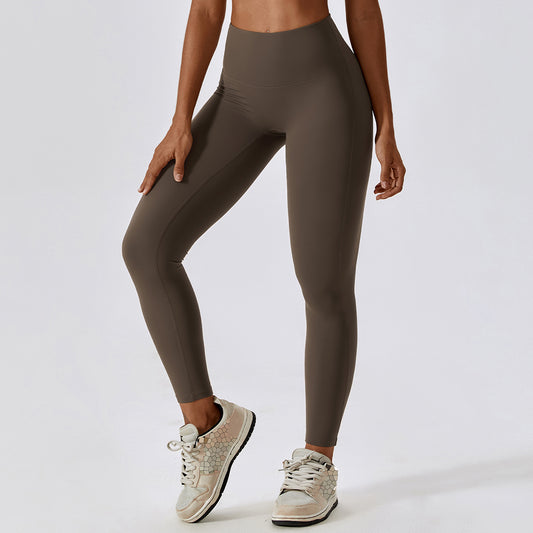 Legging de sport taille haute pour rehausser les hanches et le ventre