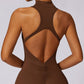 Beautiful back yoga tight-fitting exercise jumpsuit